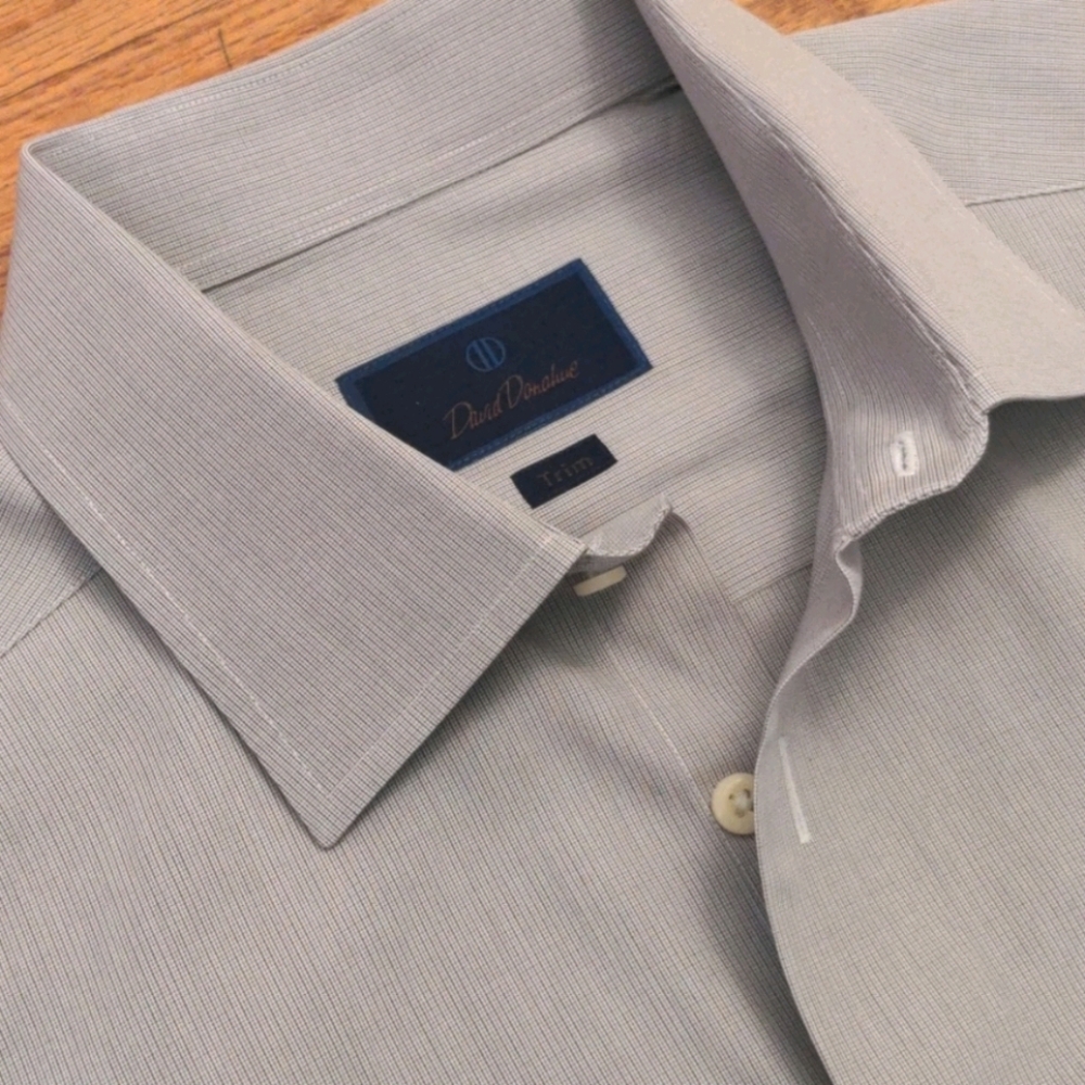David Donahue button down shirt